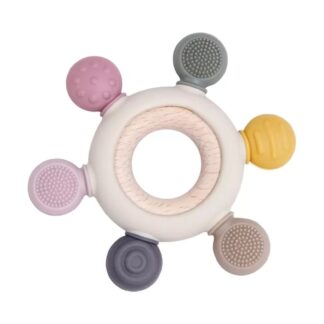 Mordedor anillo Rosa