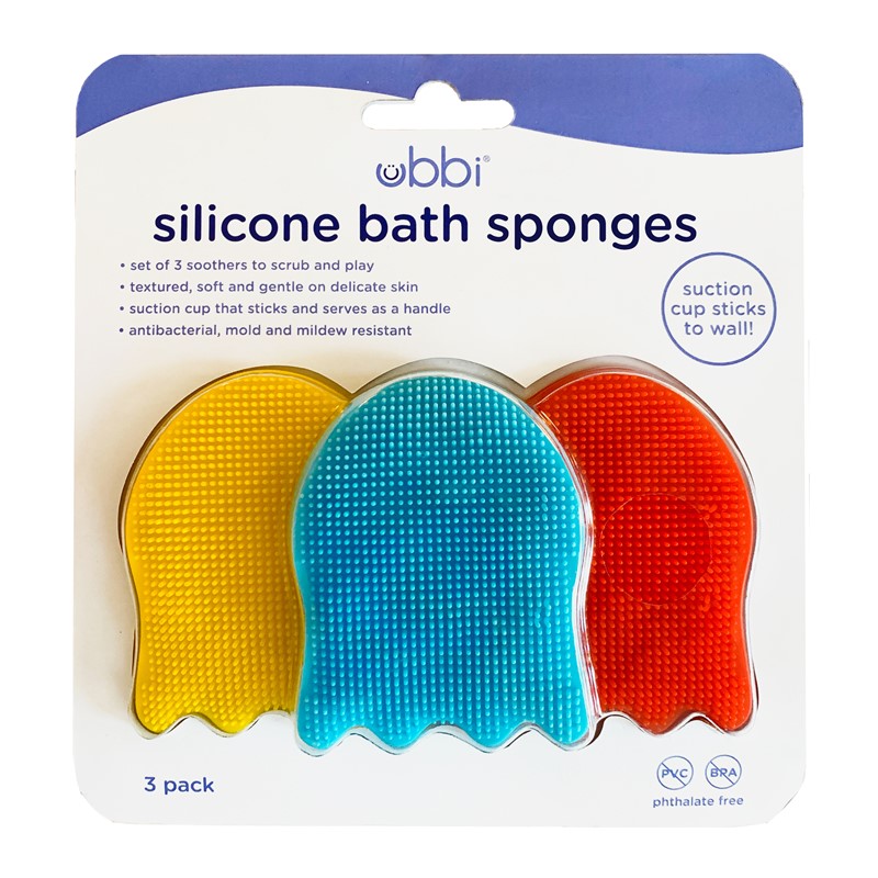 Esponja baño silicona - Ubbi - Imagen 4