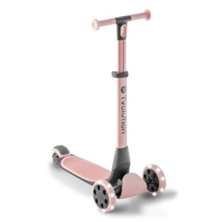 Patinete Rosa Led - Yvolution
