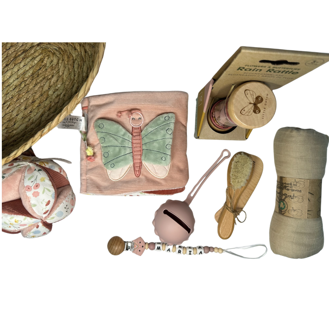 Cesta Pack Recién Nacido - Blush - Imagen 2