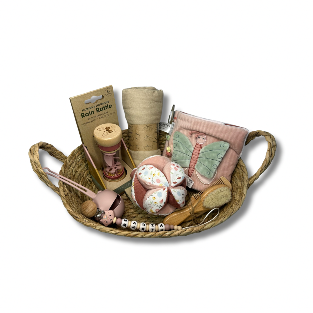 Cesta Pack Recién Nacido - Blush