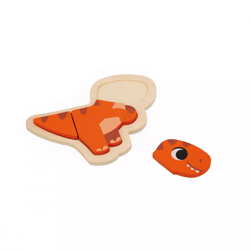 4 Puzzles Evolutivos Dino - Janod - Imagen 5