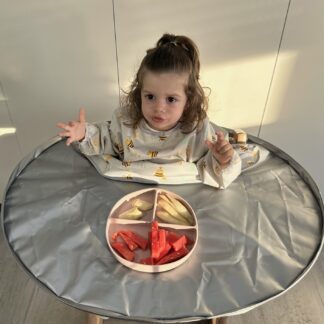 Kit babero y bandeja