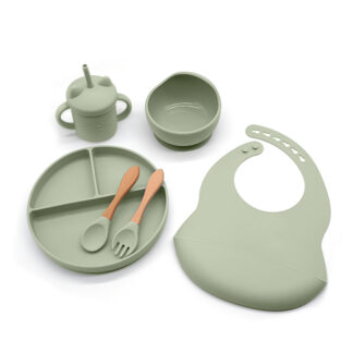 Vajilla silicona Olive Green