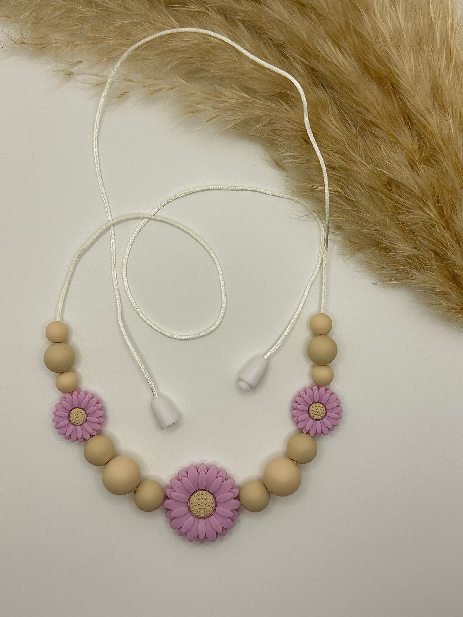Collar de Lactancia Purple Daisy