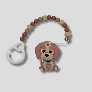 Mordedor Carro personalizado Silicona Old Pink Dog