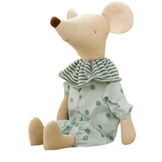 Muñeco Ratón Blandito Verde Grande