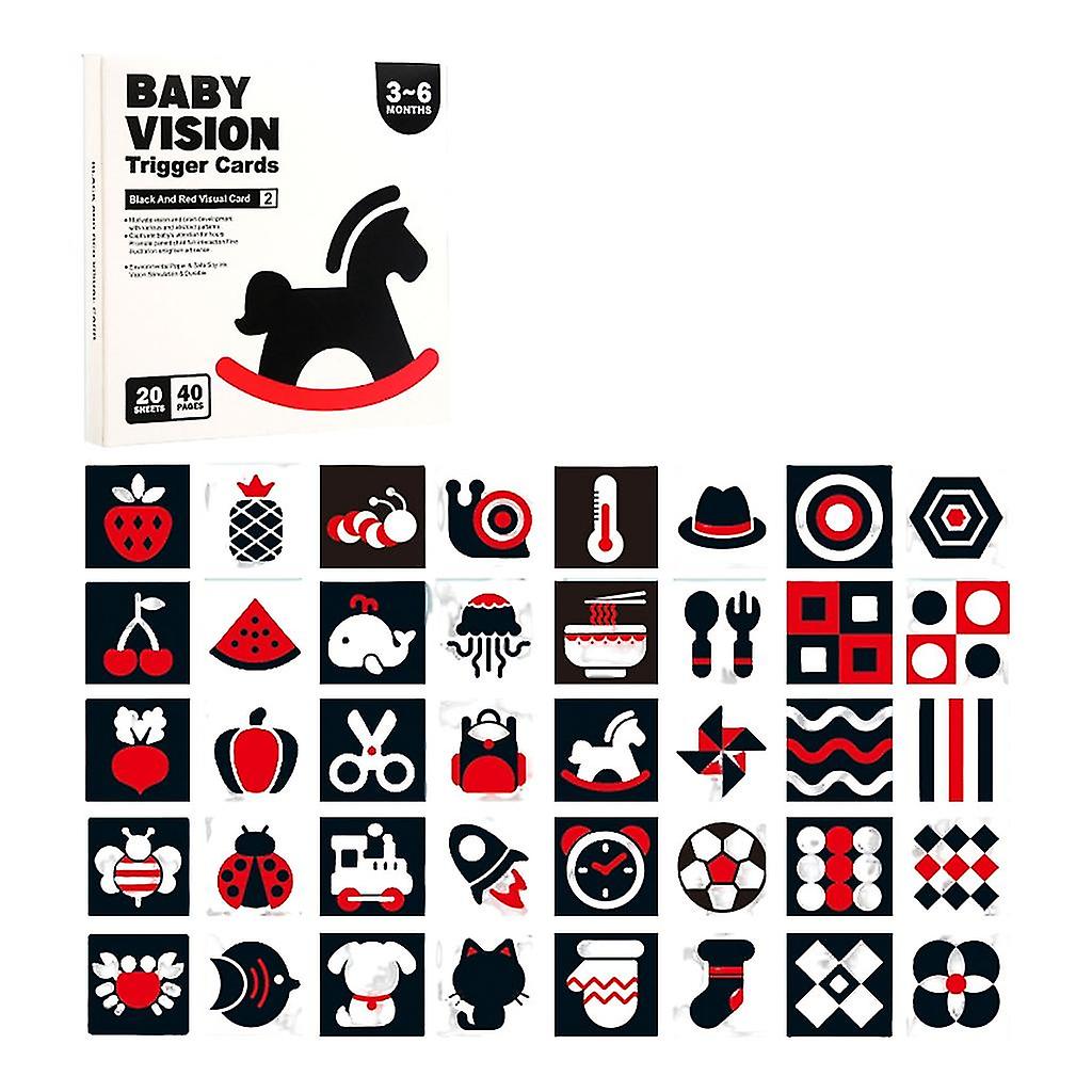 Tarjetas de Estimulación Visual bebés 3-6 meses