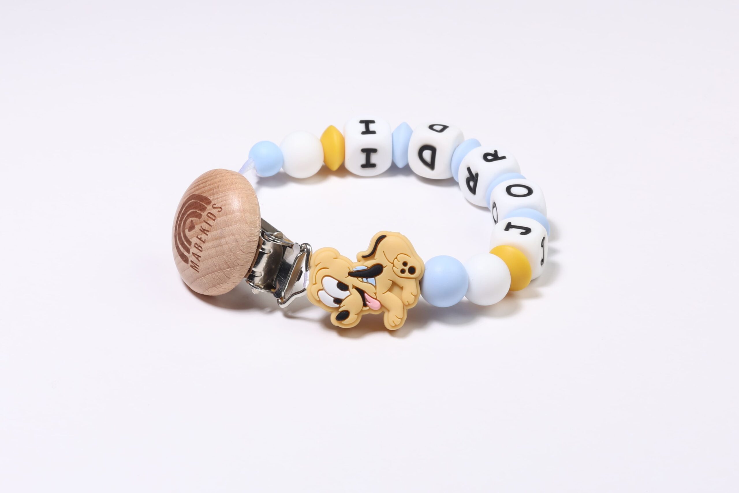 Chupetero Nombre Personalizado silicona Pluto - Imagen 2