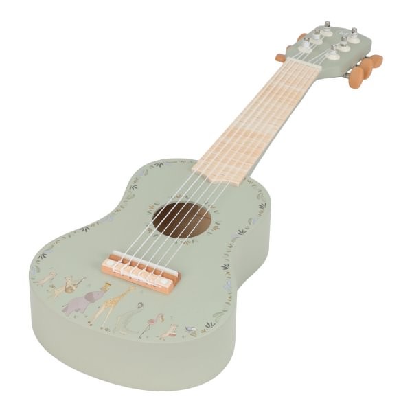 Guitarra de madera Verde Safari Friends - Little Dutch - Imagen 2