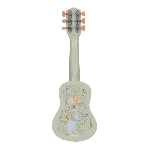 Guitarra de madera Verde Safari Friends - Little Dutch - Imagen 3