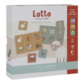 Juego de mesa Lotto Pequeña Granja - Little Dutch