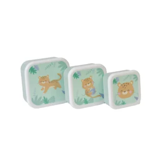 Set 3 cajitas almuerzo Jungle Cheetahs - Saro