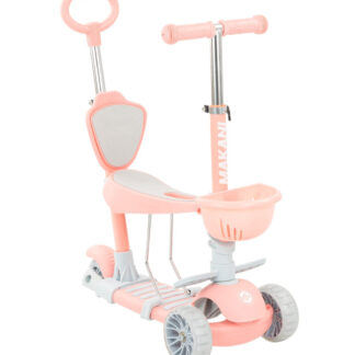 Patinete BonBon 4en1 Candy Rosa - Makani