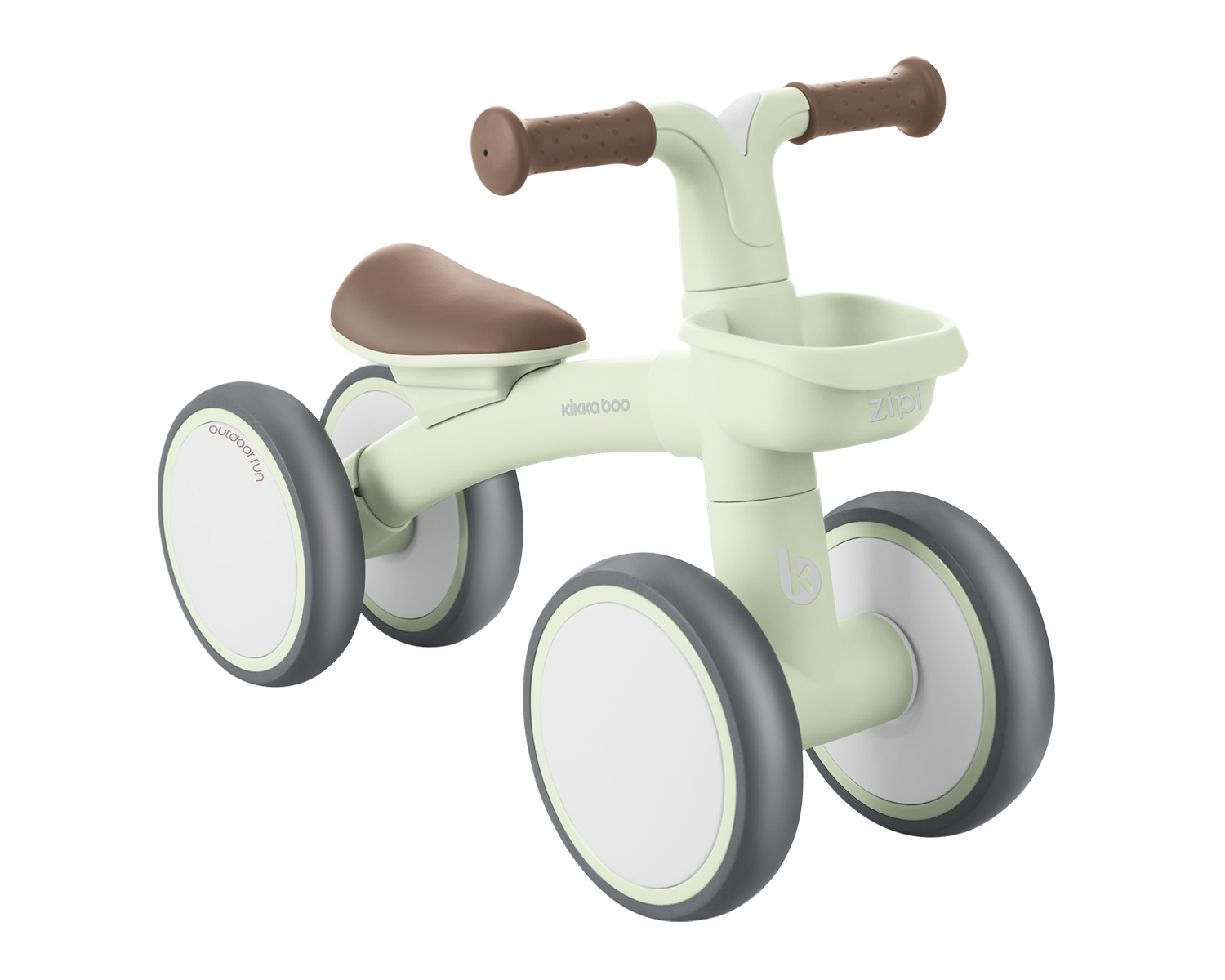 Bici Correpasillos Zipi Menta - KikkaBoo