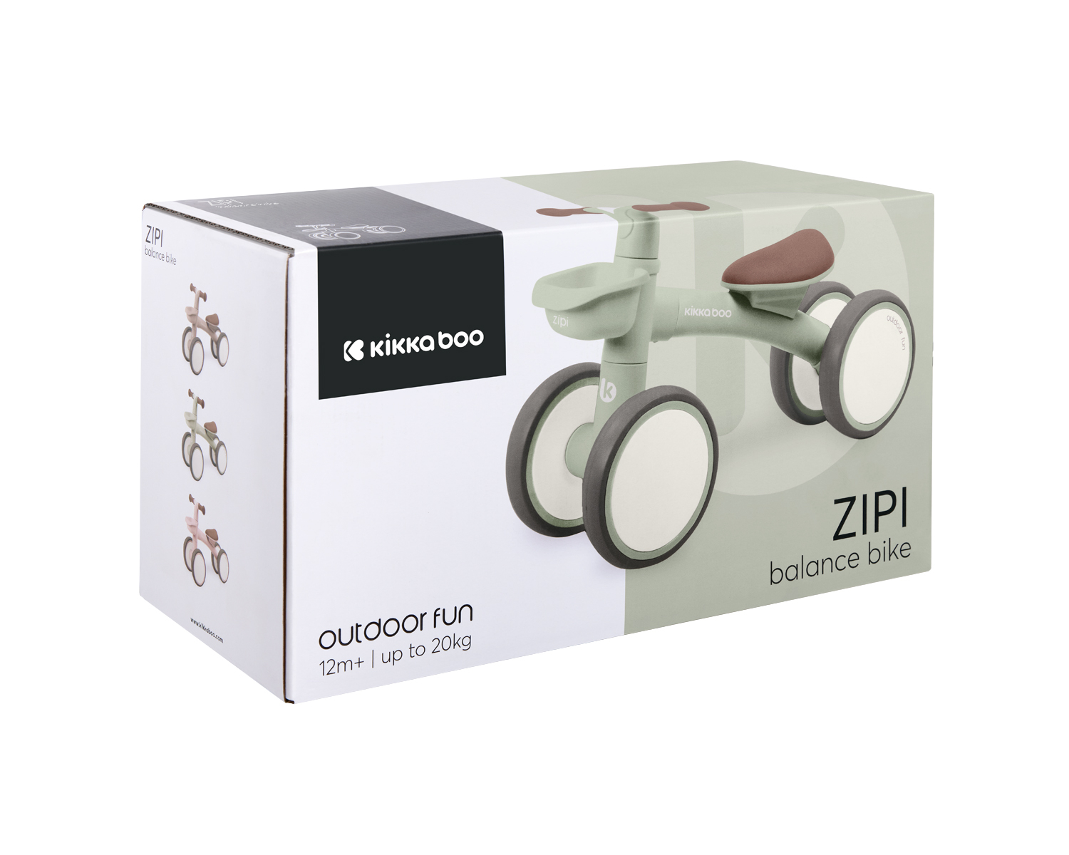 Bici Correpasillos Zipi Menta - KikkaBoo - Imagen 5
