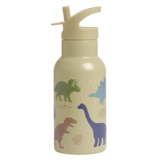 Botella Acero 350ML Dinosaurios - A Little Lovely Company
