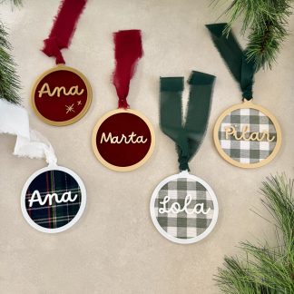 Bola Árbol Navidad personalizada