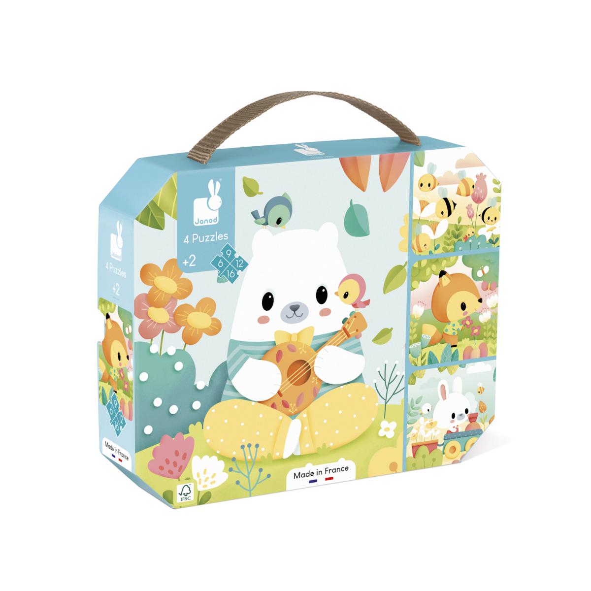 Puzzle Pure 4 puzzles - Janod
