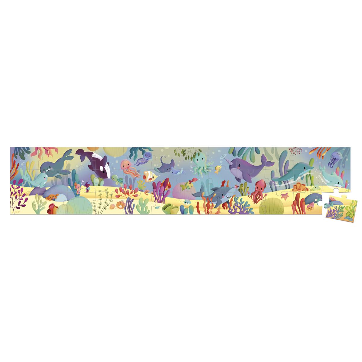 Puzzle Animales Marinos - Janod - Imagen 2