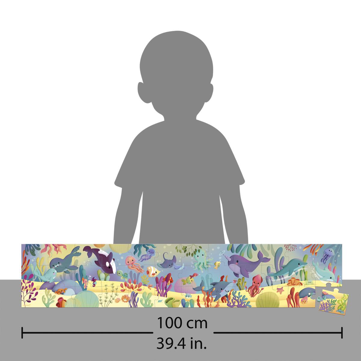 Puzzle Animales Marinos - Janod - Imagen 4