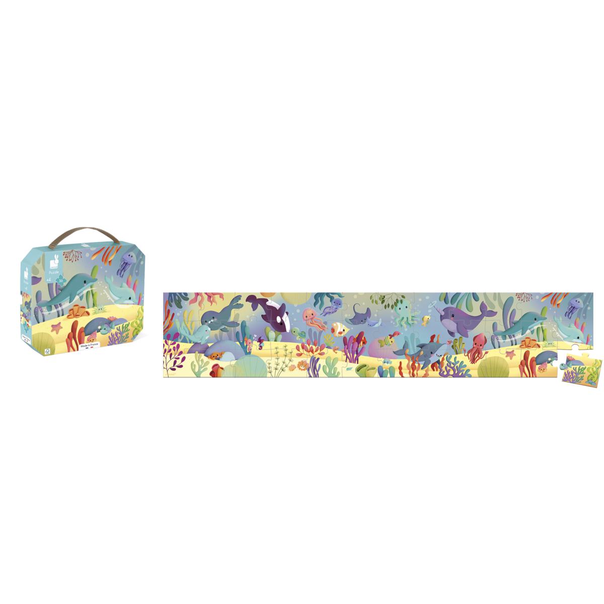 Puzzle Animales Marinos - Janod - Imagen 5