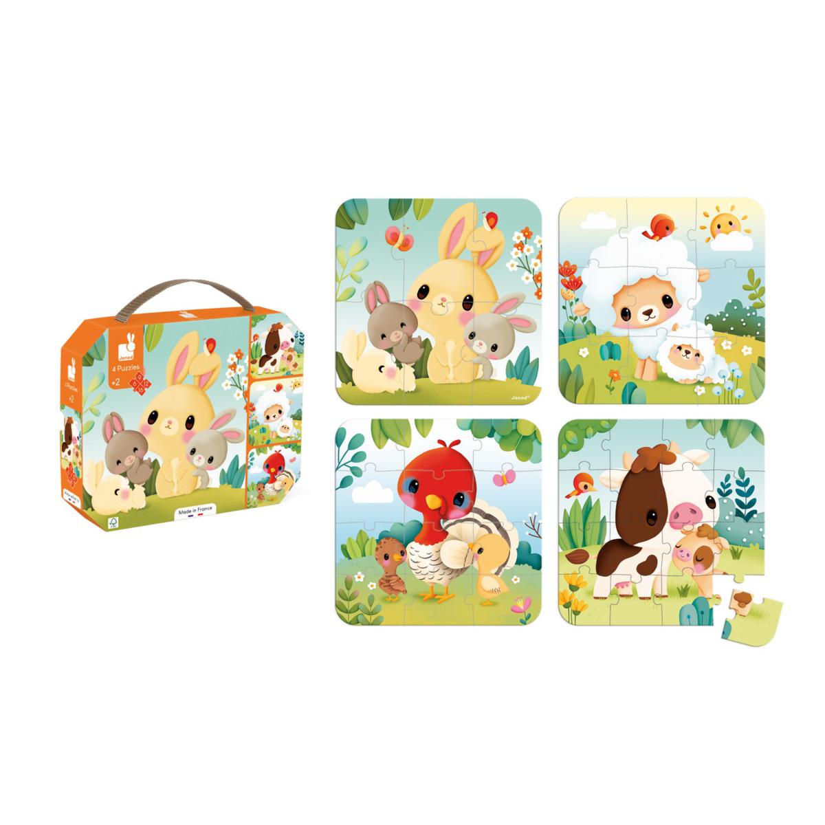 Puzzle Evolutivo Granja - Janod - Imagen 4