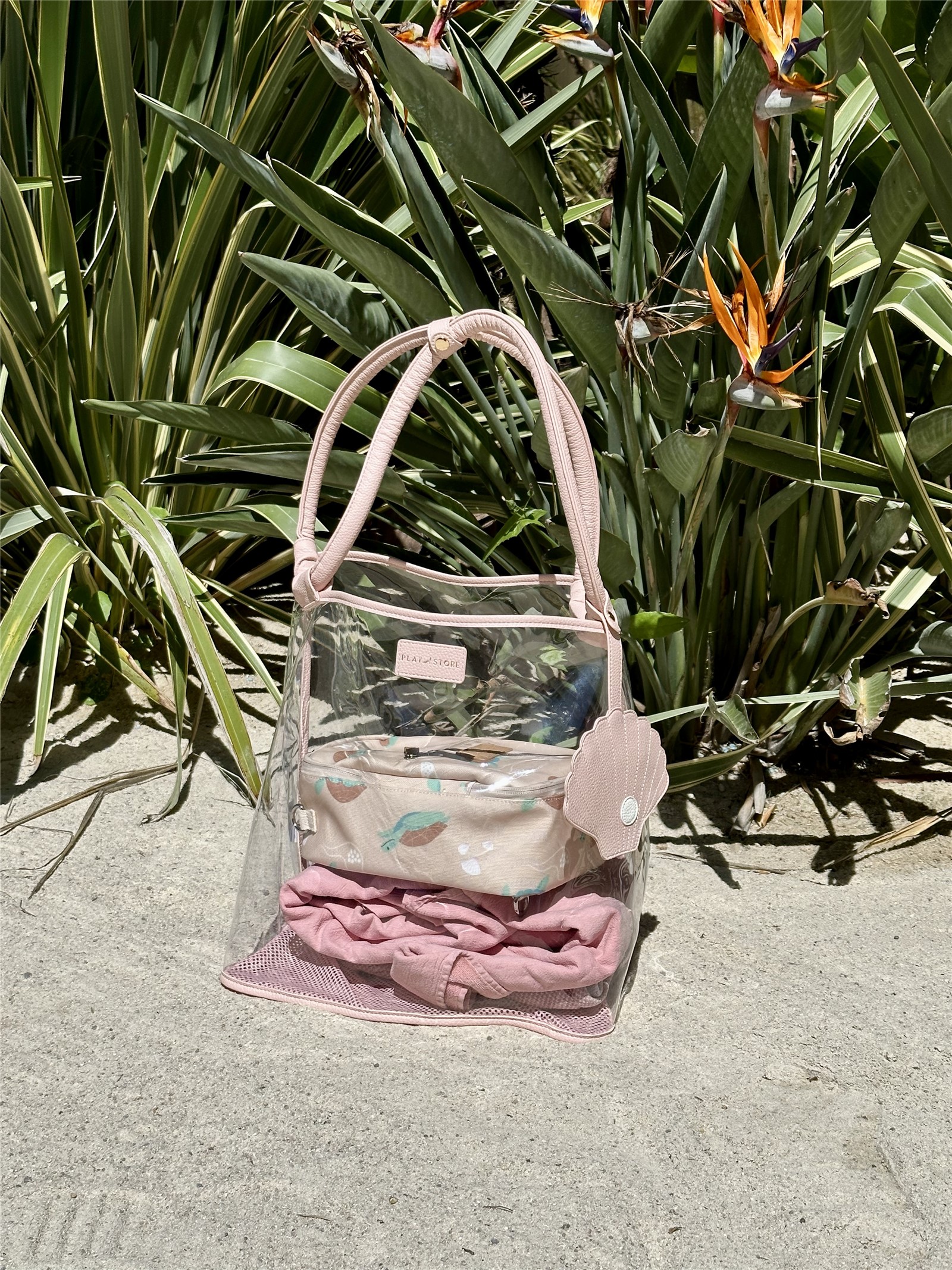 Bolso de Playa Rosa - Play and Store - Imagen 2