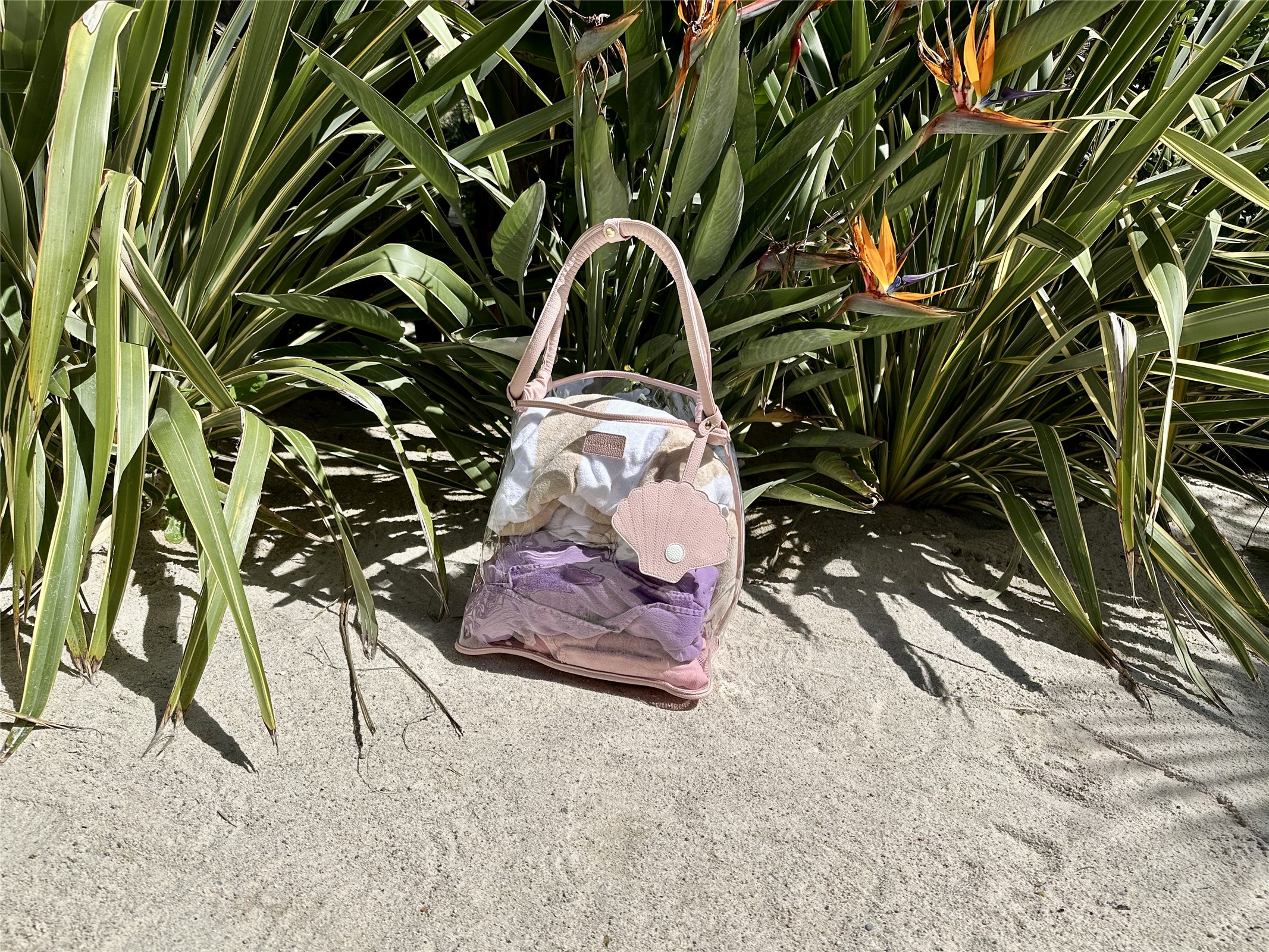 Bolso de Playa Rosa - Play and Store - Imagen 3