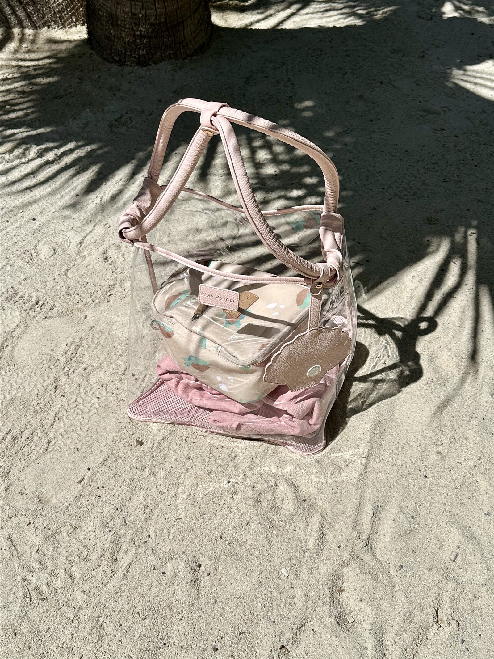Bolso de Playa Rosa - Play and Store - Imagen 4