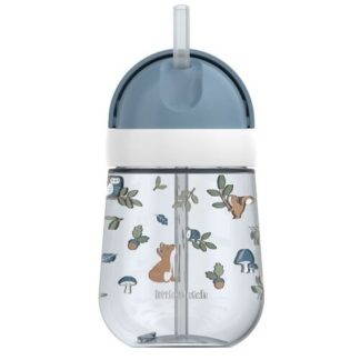 Vaso con pajita Mio 300 ml Forest Friends - Mepal