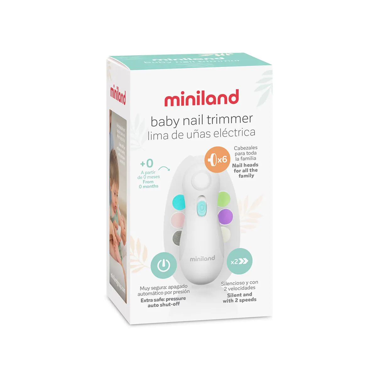 Lima de uñas bebé Baby Nail Trimmer - Miniland - Imagen 6