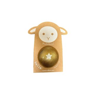 Pelota Glitter Dorada 10CM - Ratatam