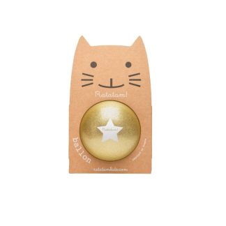Pelota Glitter Dorada 15CM - Ratatam