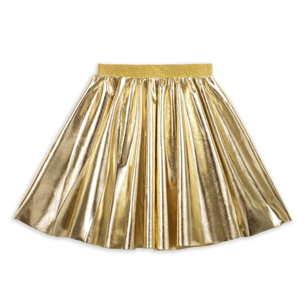 Falda Funky metalizada Dorada - Ratatam