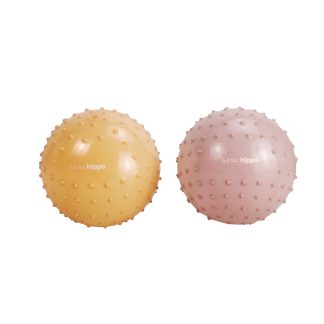 Pelota sensoriales Rosa + Naranja - Hippo