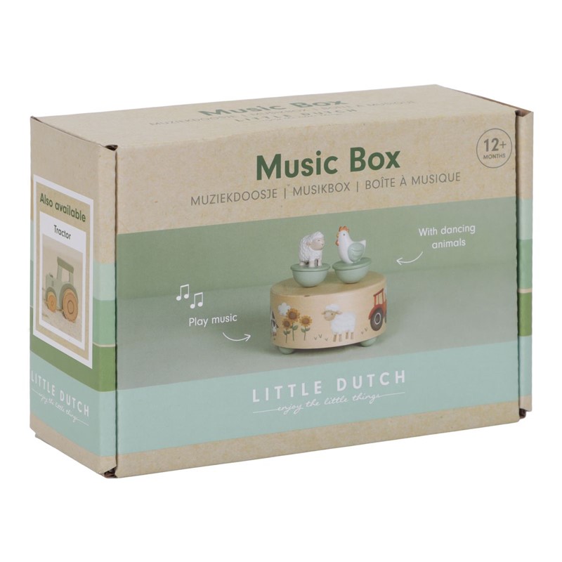 Caja de música "Pequeña Granja" - Little Dutch - Imagen 7
