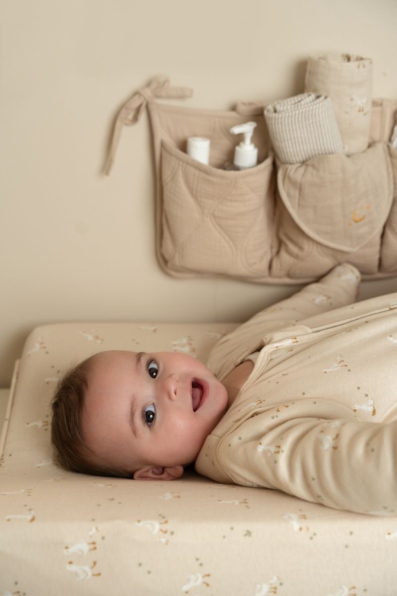Muselina 2 Pack Puro Beige - Little Dutch - Imagen 3