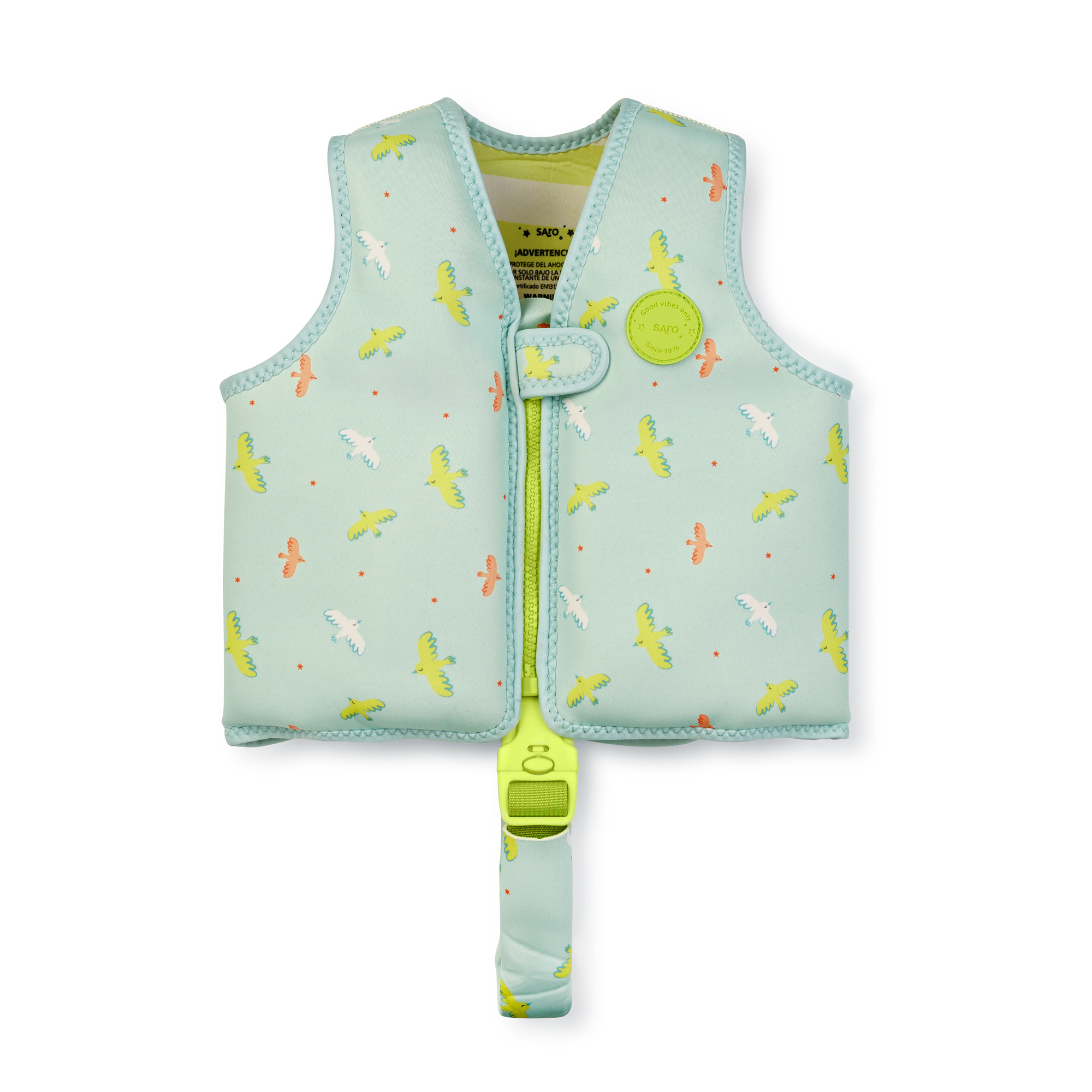 Chaleco flotador aprendizaje "Tropicool" S - Saro