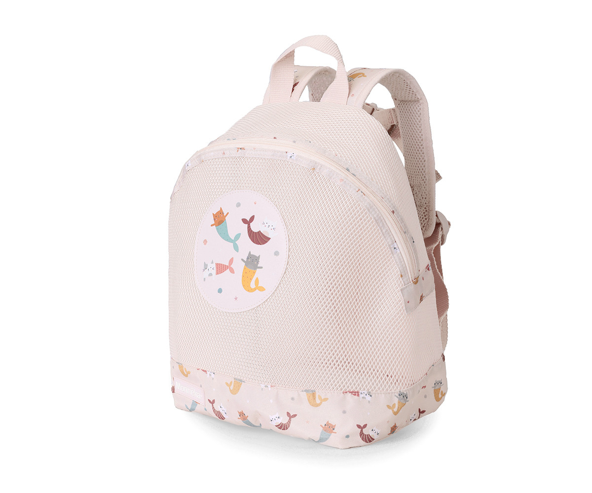 Mochila Infantil Antiarena Mermaid Cats - Monnëka - Imagen 2