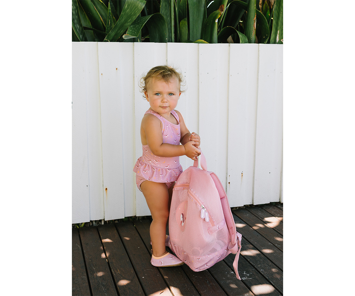 Mochila Infantil Antiarena Whale Pink - Monnëka - Imagen 6