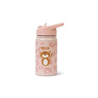 Botella térmica infantil con pajita 350ML "Born to be Wild" - Saro
