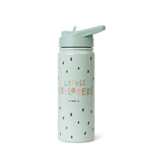 Botella térmica infantil con pajita 500ML "Little Explorers" - Saro
