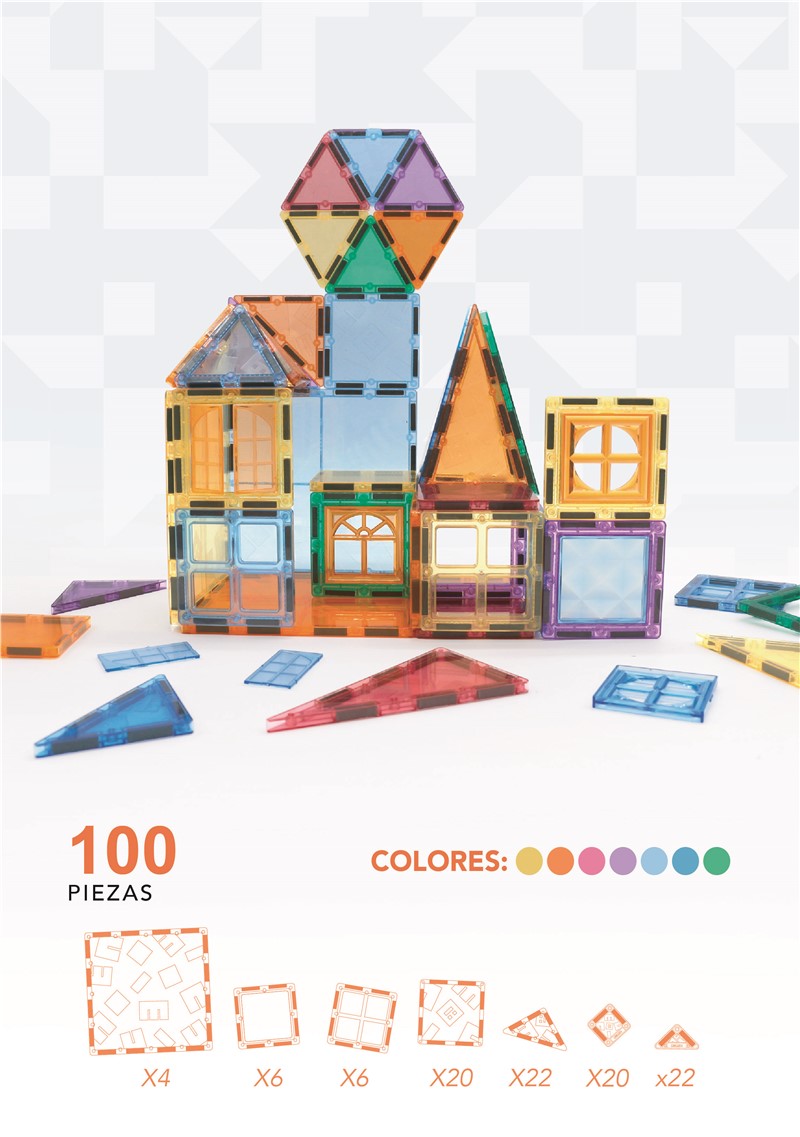 Imanes Clack 112 piezas - Nomic