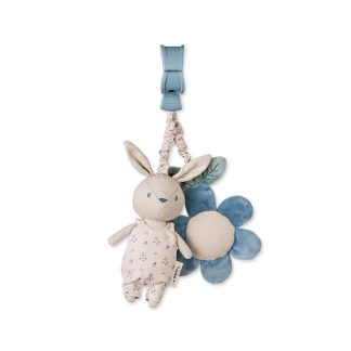 Sonajero Multiactividad "Cotton Bunnies" Azul - Saro