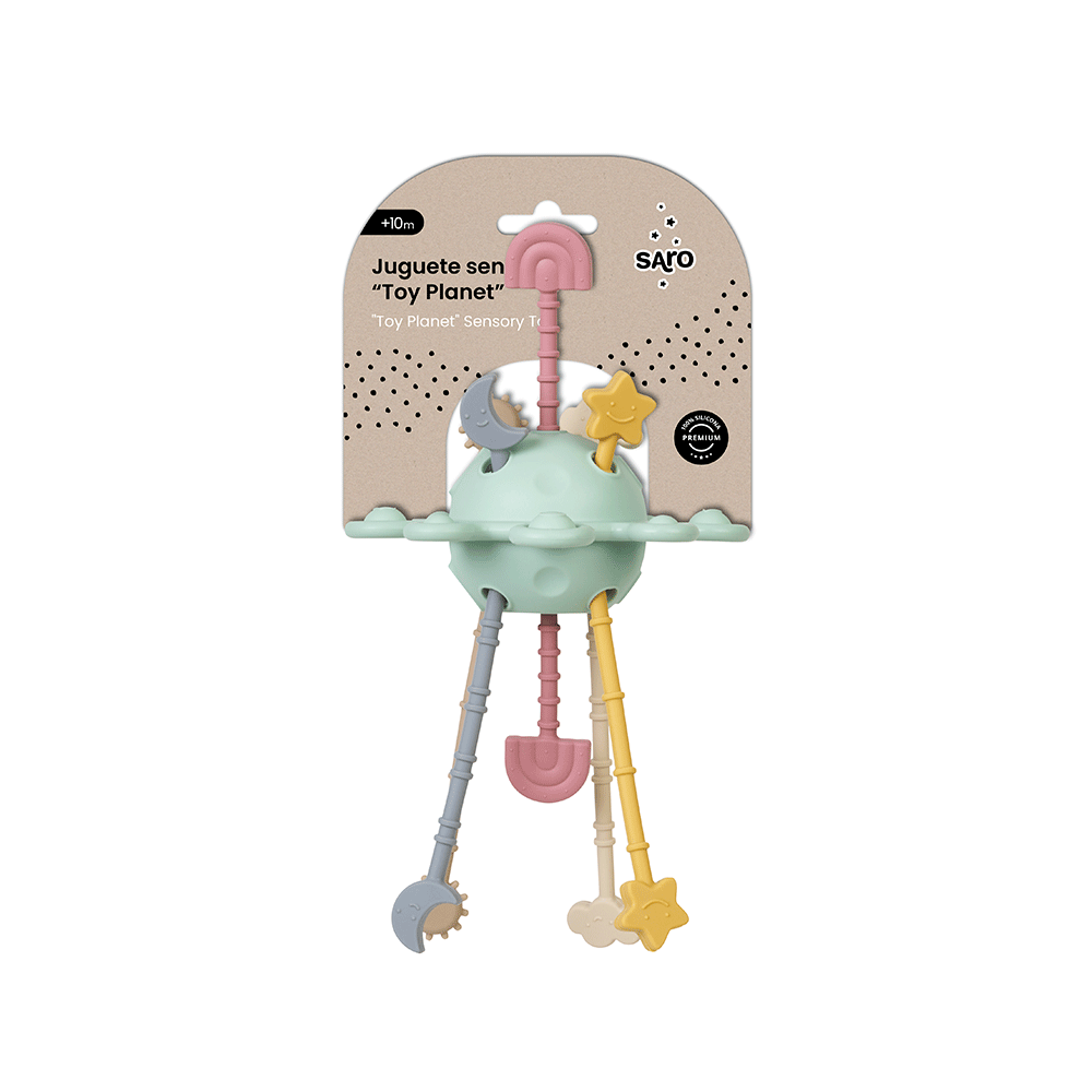 Juguete Sensorial "Toy Planet" Verde - Saro - Imagen 4