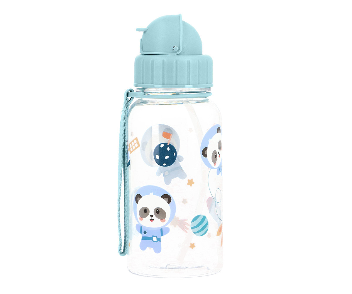 Botella Plástico Pandas in Space 500ml - Tutete