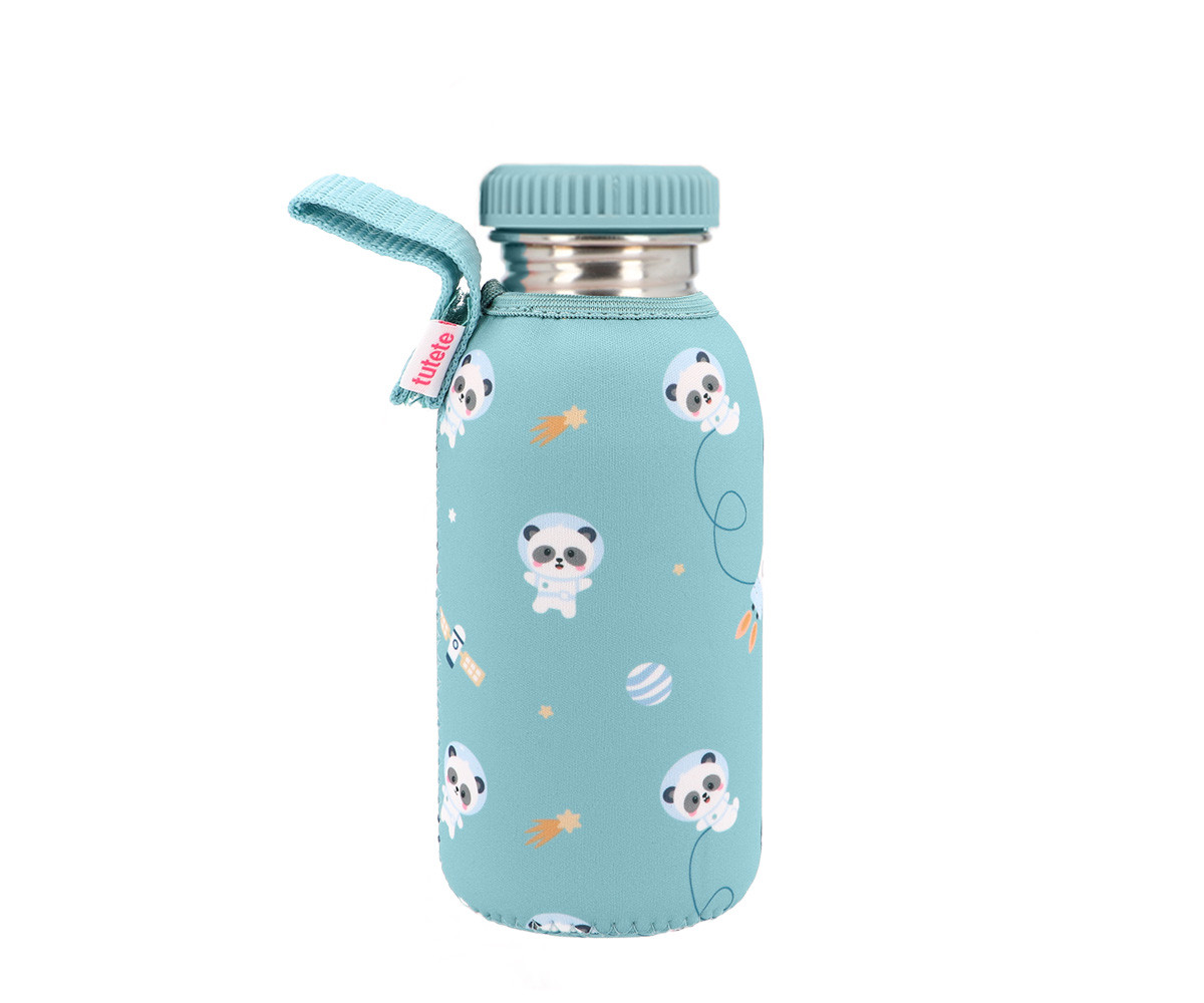 Botella Acero con funda Pandas in Space - Tutete - Imagen 4