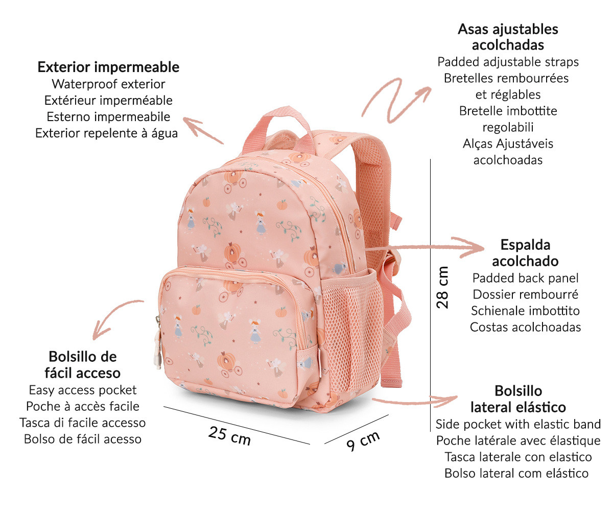 Mochila Infantil Mouse Fairies - Tutete- - Imagen 2