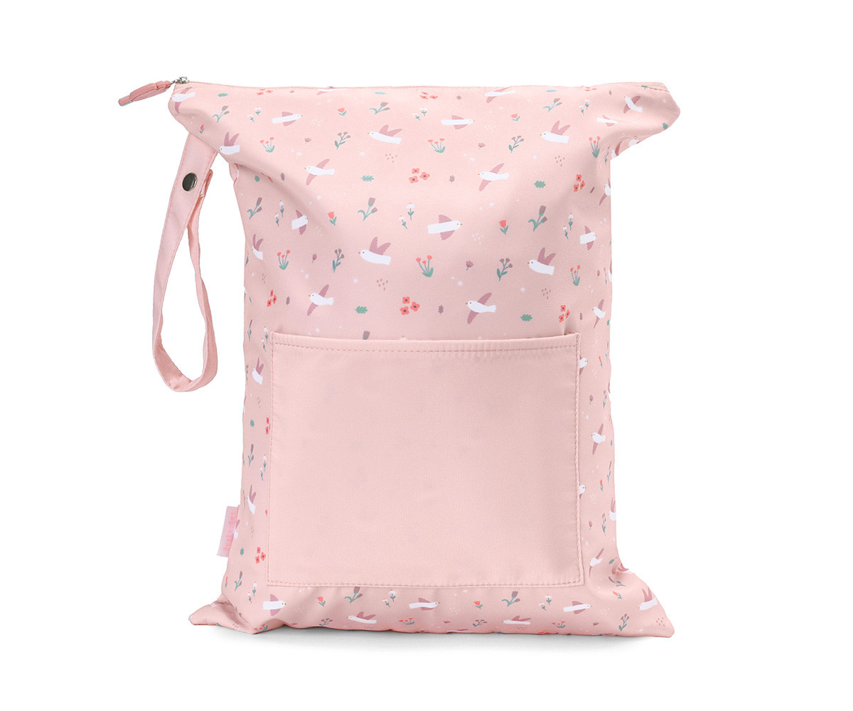 Bolsa Impermeable Grande Blossom Birds Personalizable - Tutete